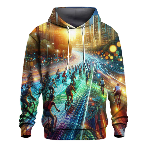 Futuristic Cycling Hoodie
