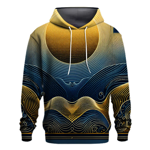 Golden Waves Hoodie