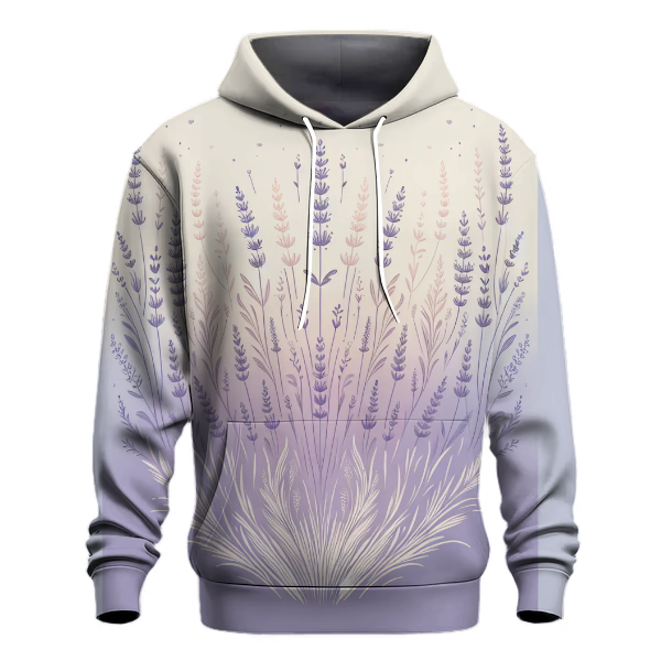 Lavender Field Dreams Hoodie
