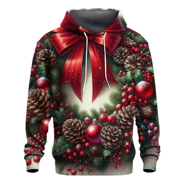 Holiday Wreath Wonderland Hoodie