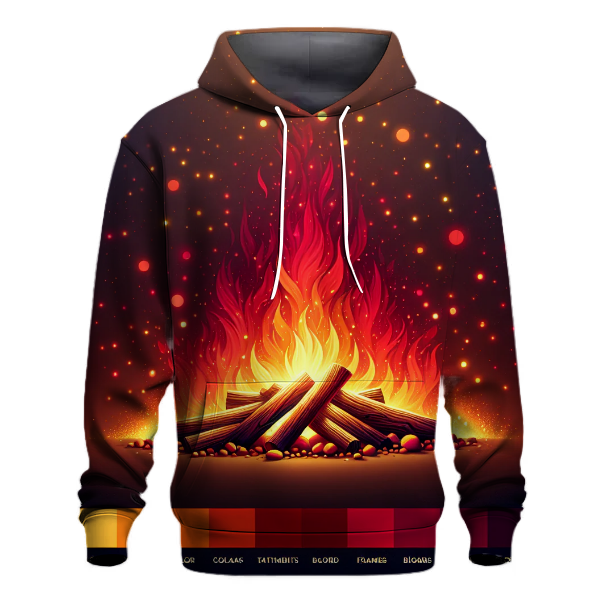 Fiery Ember Trail Hoodie