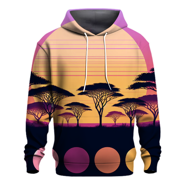 Savanna Sunrise Design Hoodie