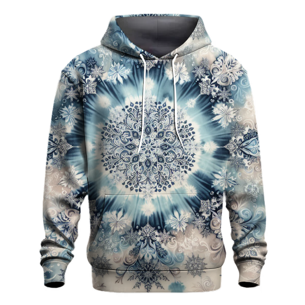 Crystalline Snowflakes Hoodie