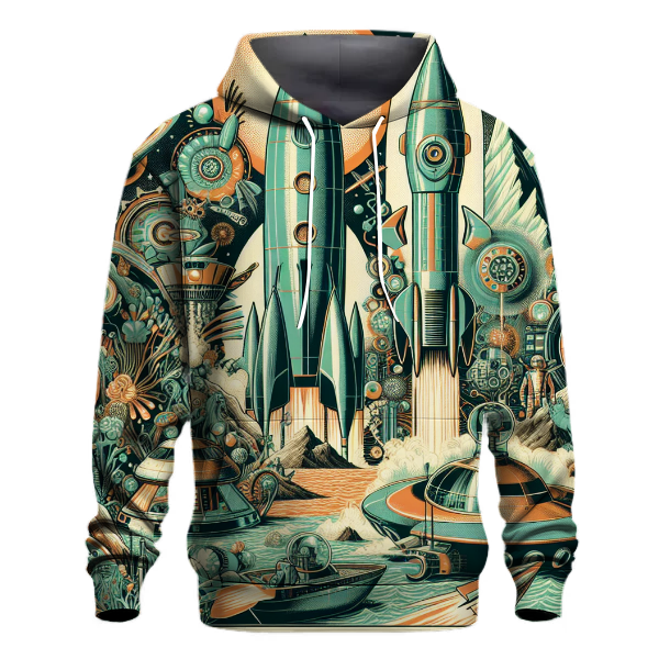 Vintage Sci-Fi Designs Hoodie