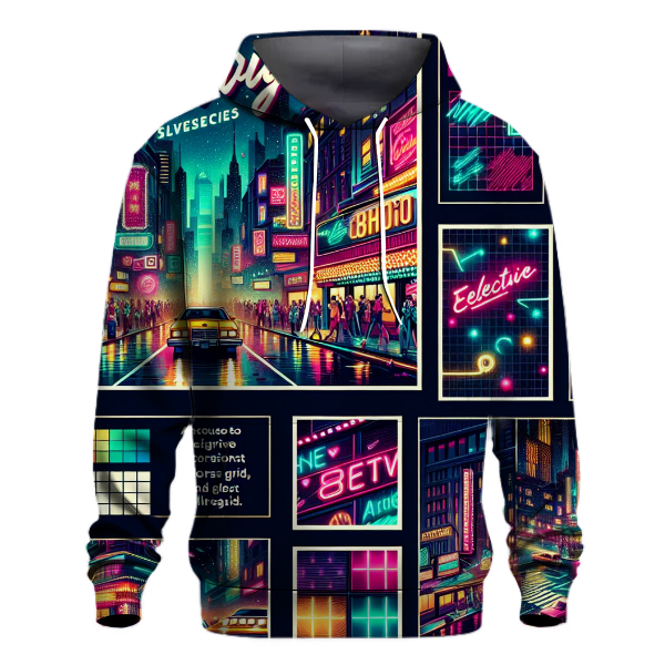 Retro Electric Avenue Hoodie