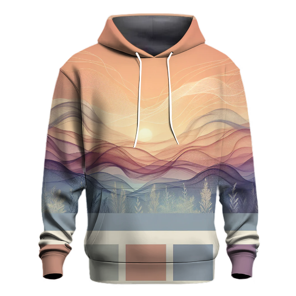 Sunset Mist Harmony Hoodie