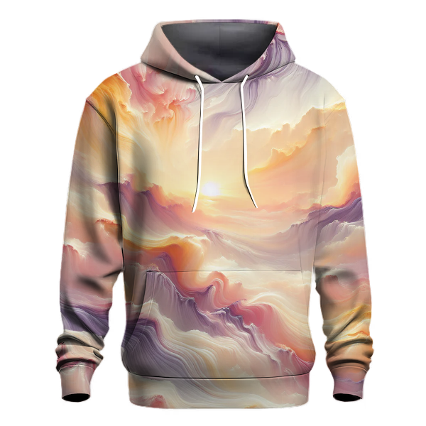 Pearly Sunset Tie-dye Hoodie