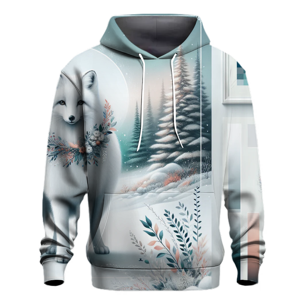 Arctic Fox Holiday Hoodie