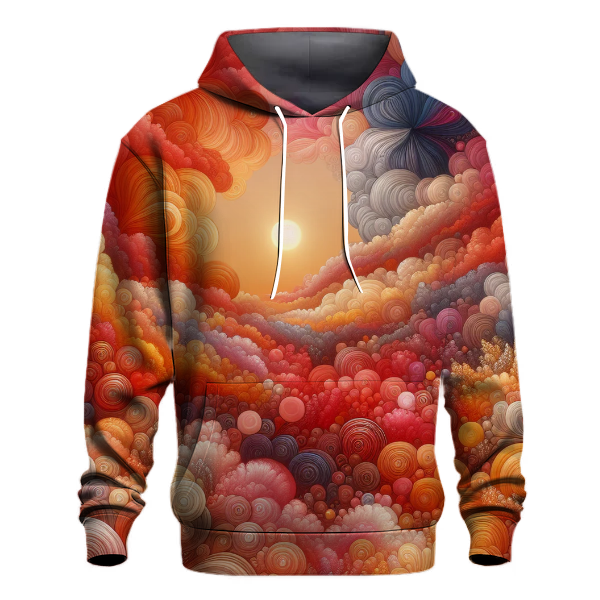 Coral Dreams of Summer Hoodie