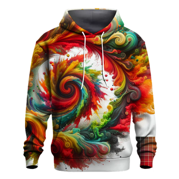 Fiesta Colors Tie-Dye Hoodie