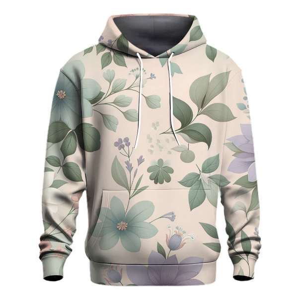 Charming Pastel Blooms Hoodie