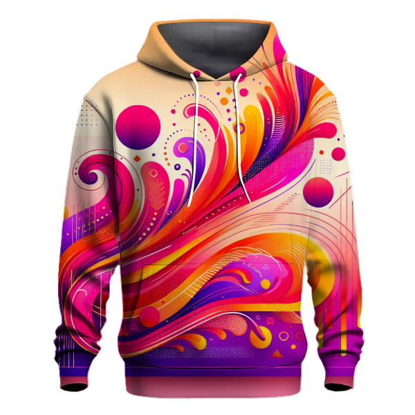 Bold Festival Flares Hoodie