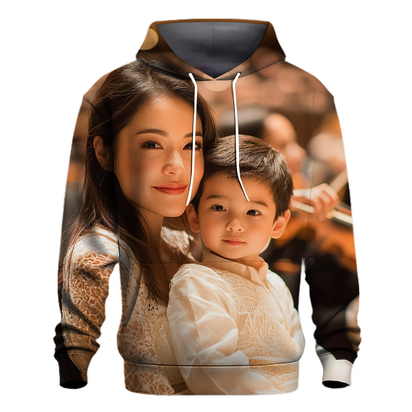 The Symphony of Love A Mothers Harmonious Presence Hoodie