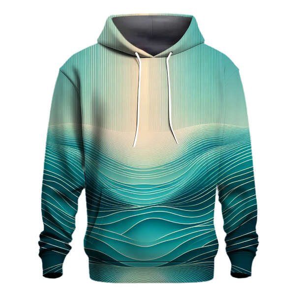 Celestial Lagoon Gradient Hoodie