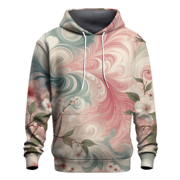 Cherry Blossom Breeze Tie-dye Hoodie