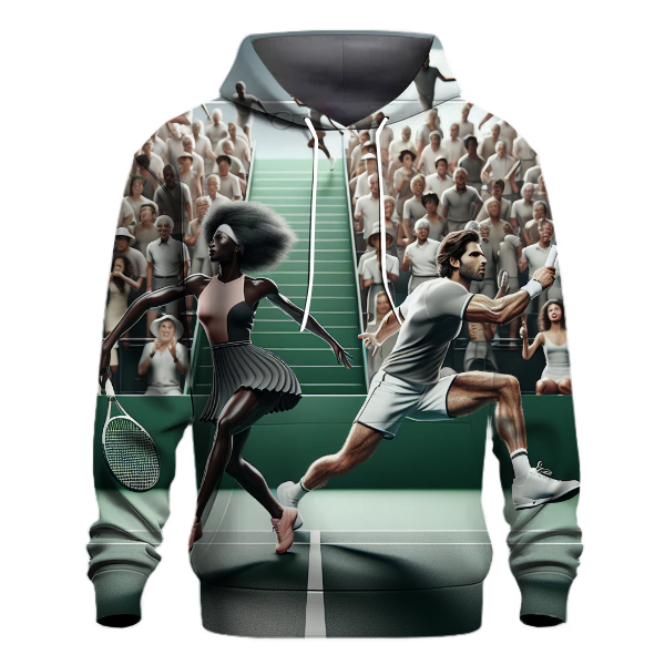 Tennis Serve and Play Hoodie
