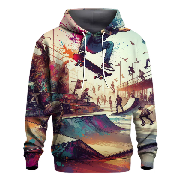 Skateboard Vibes Hoodie