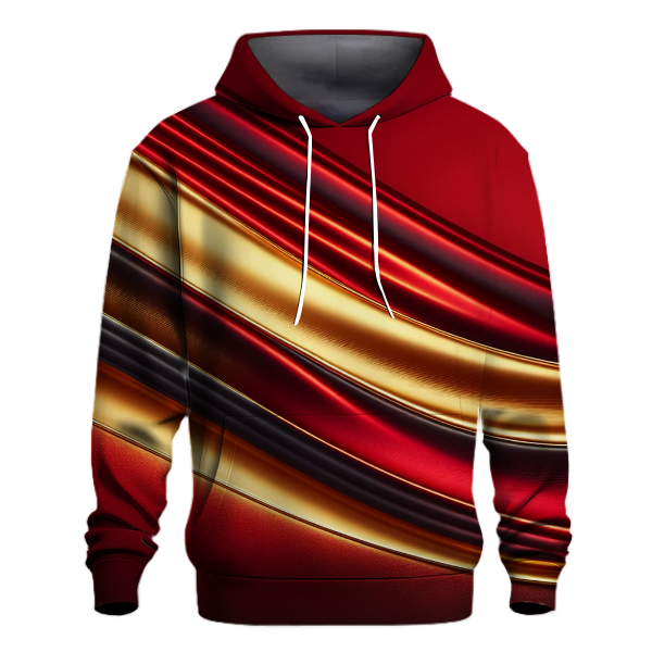 Crimson and Gold Blaze Hoodie