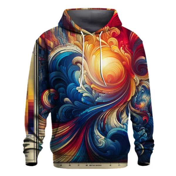 Colorful Swirls Hoodie