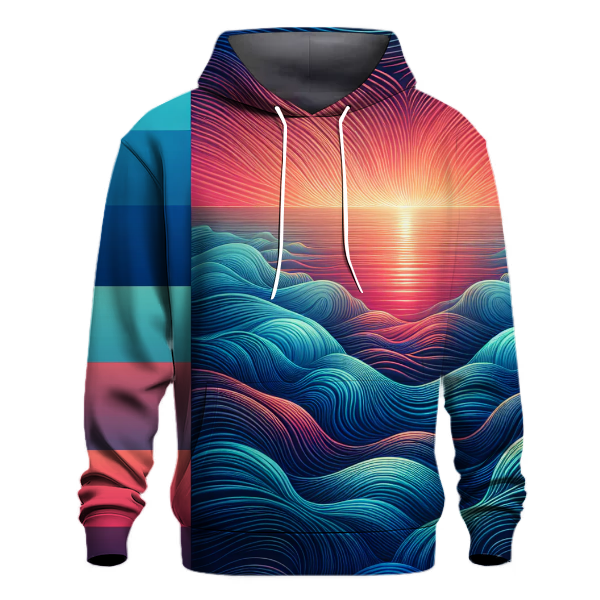 Ocean Sunset Vibes Hoodie