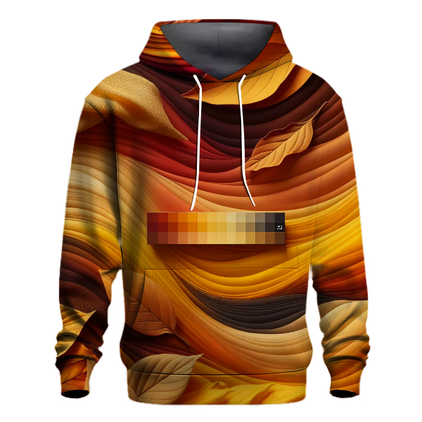 Amber Autumn Gradient Hoodie