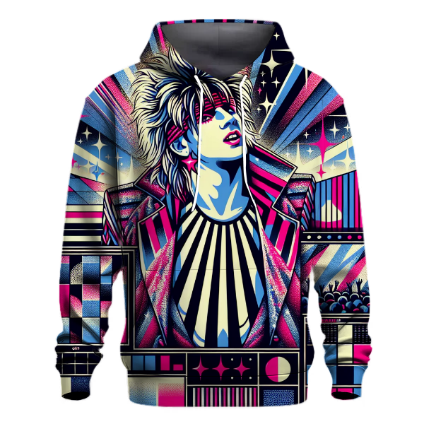 Glam Rock Rhythm Hoodie