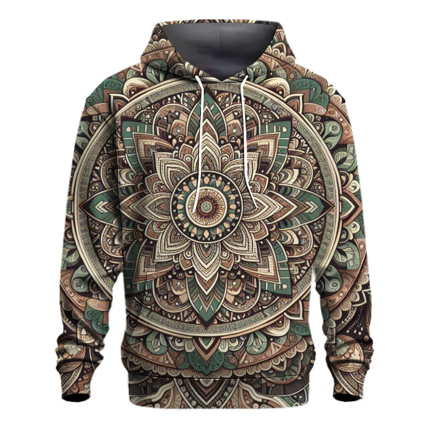 Nostalgic Bohemian Patterns Hoodie