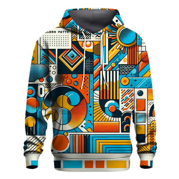 Funky Abstract Mix Hoodie