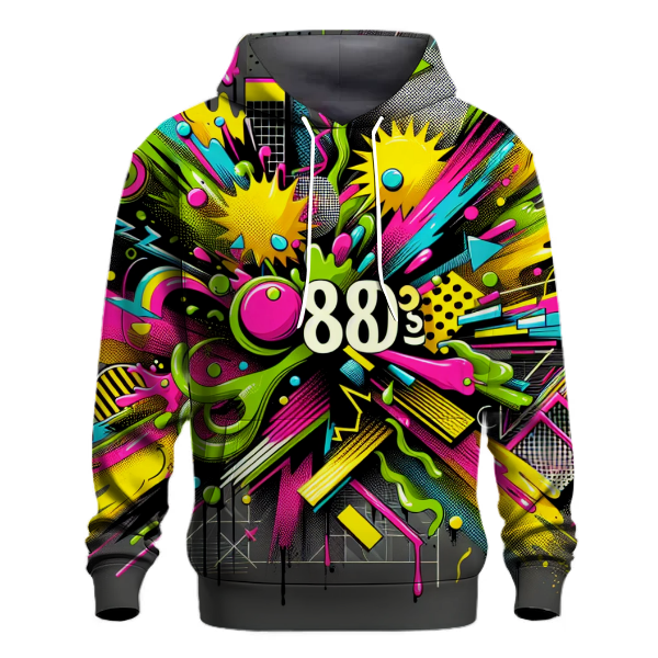 Abstract Neon Hoodie