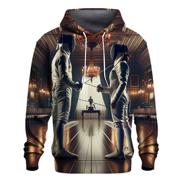 Fencing Graceful Duel Hoodie