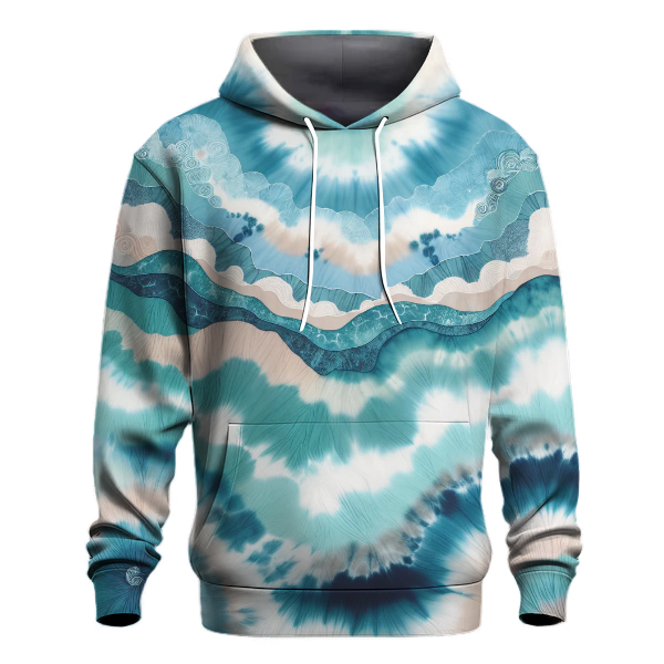Ocean Breeze Tie-dye Hoodie