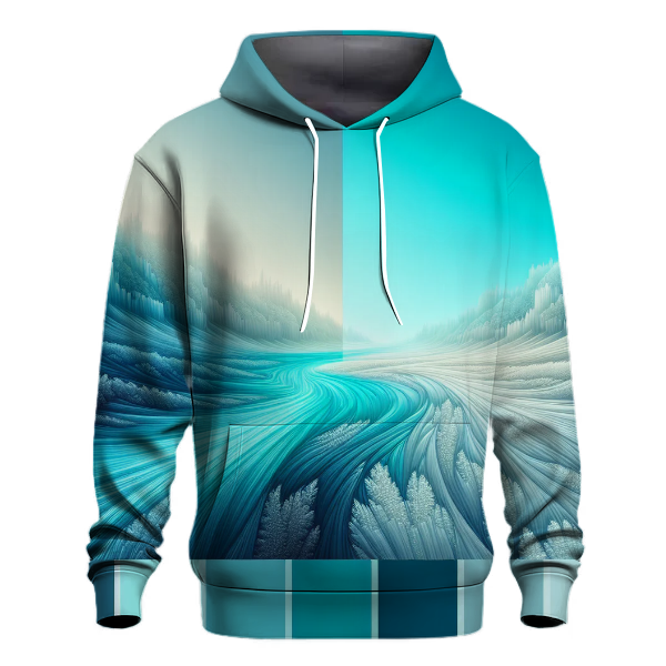 Frozen Lagoon Gradient Hoodie
