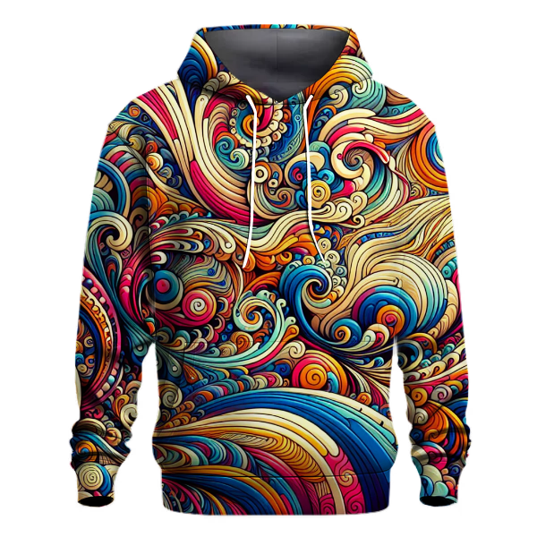 Swirl Tapestry Hoodie