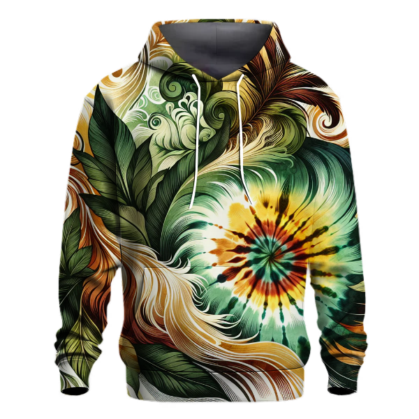 Lush Jungle Tie-Dye Hoodie