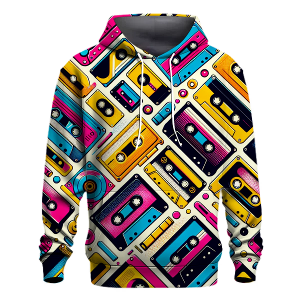 Rad Retro Cassettes Hoodie