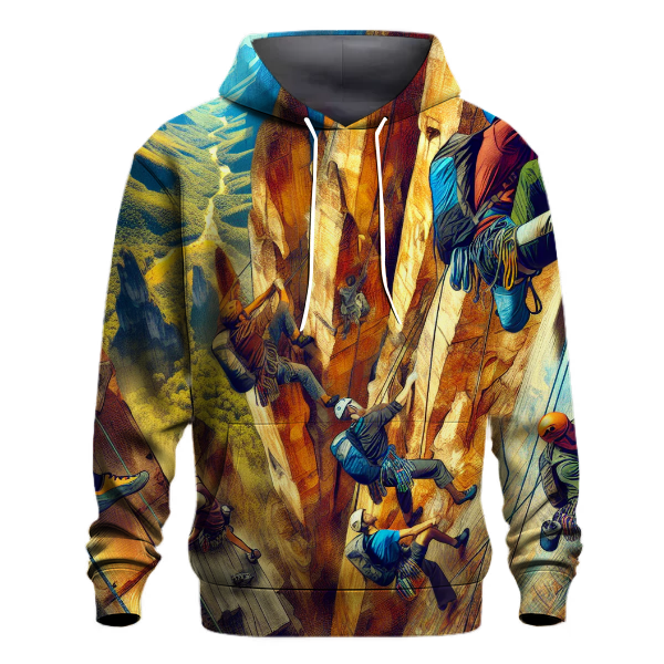 Rock Climbing - Ascend and Conquer Hoodie