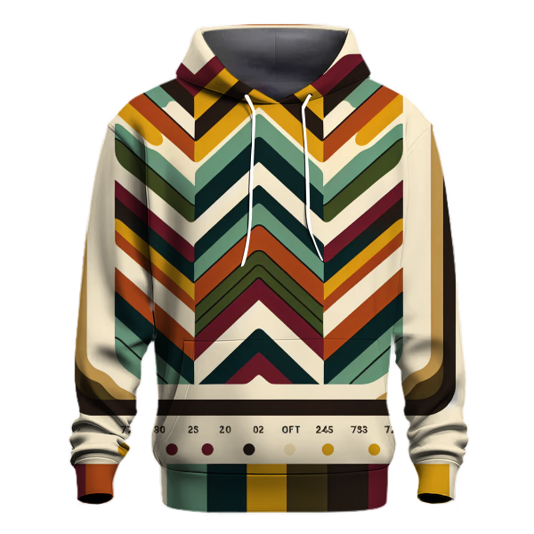Chic Chevron Charm Hoodie