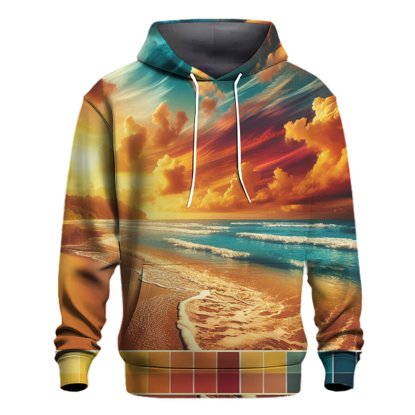 Charming Coastal Landscape Hoodie