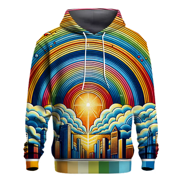 Classic Boho Rainbow Hoodie