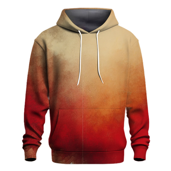 Vintage Earth Tones Gradient Hoodie