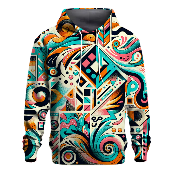 Funky Patterns Extravaganza Hoodie