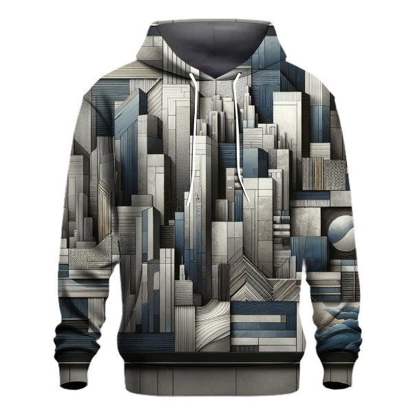 Industrial Steel Tones Hoodie