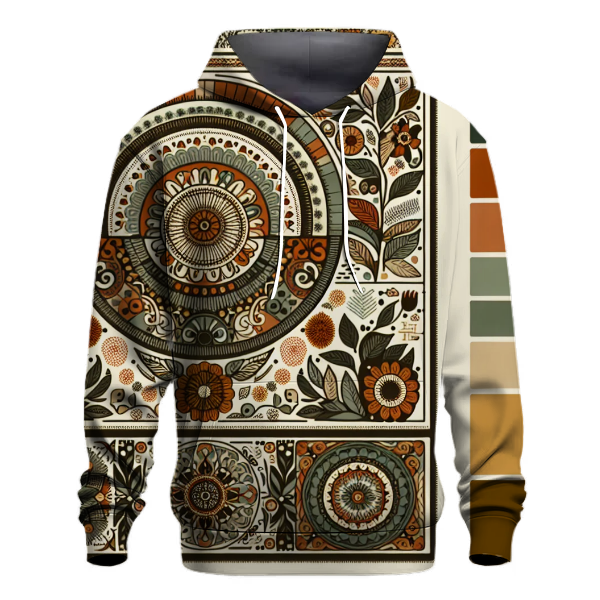Bohemian Earthtones Hoodie