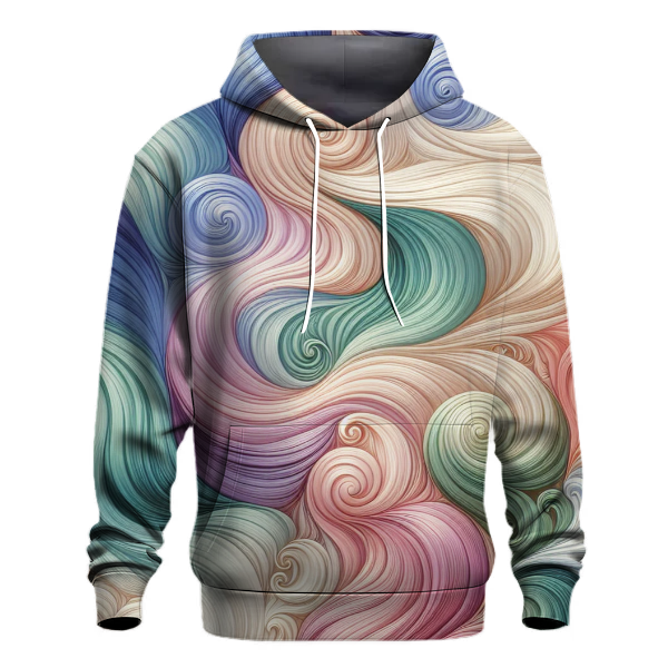 Chic Tie-Dye Swirls Hoodie