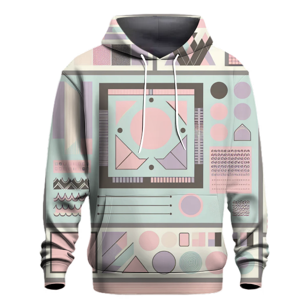 Geo Pop Pastel Hoodie