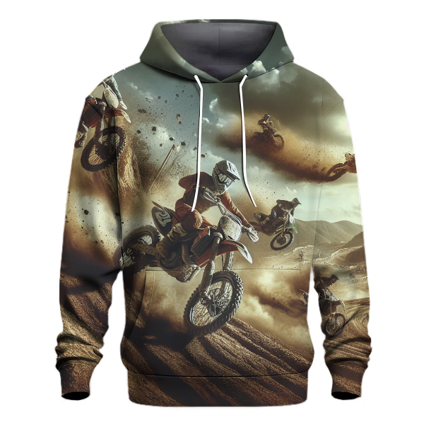 Motocross - Dirt Trail Blaze Hoodie