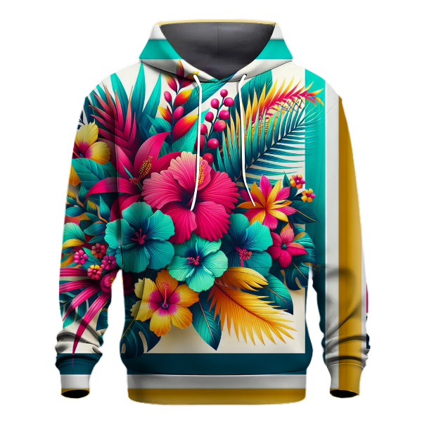 Tropical Floral Explosion Hoodie