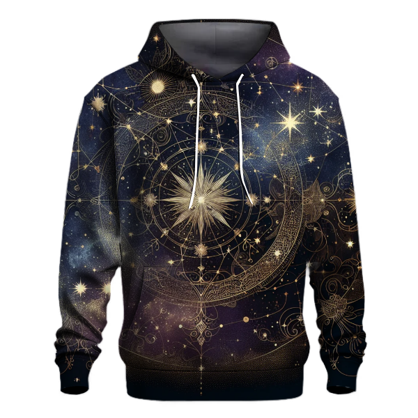 Celestial Boho Glow Hoodie