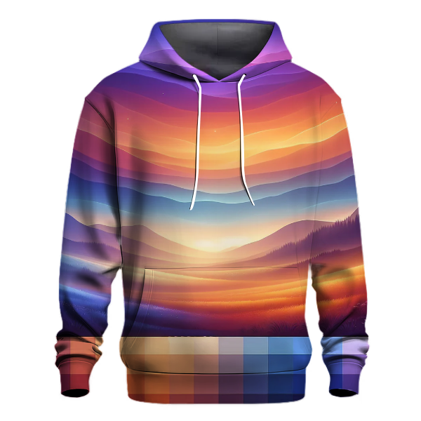 Sunset Dusk Gradient Hoodie