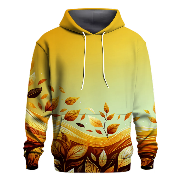 Golden Autumn Charm Hoodie